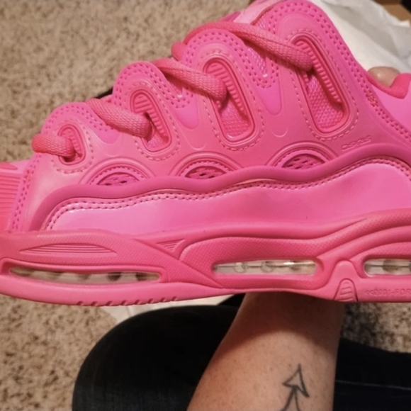 Osiris Women's Pink Chunky Skate Sneakers - Picture 4 of 10